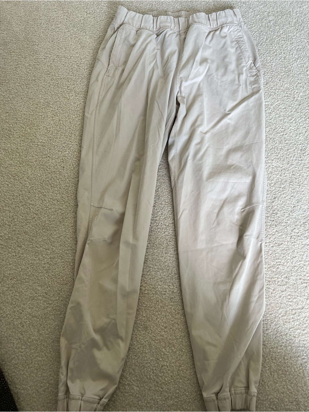 lululemon athletica Women's Light Beige Track Joggers